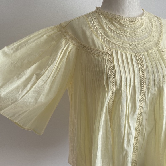 Rebecca Taylor Short Sleeve Applique Top - Picture 13 of 13